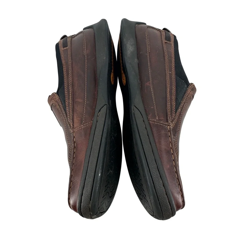 Timberland‎ Men's Brown Leather Slip On Loafers Shoes 74561 Size 9M Casual